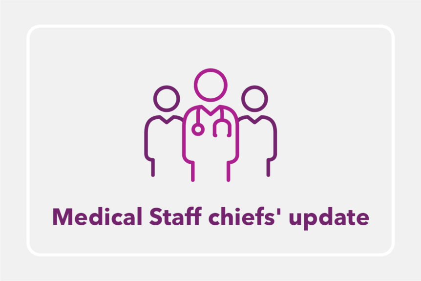 HonorHealth Medical Staff chiefs' update